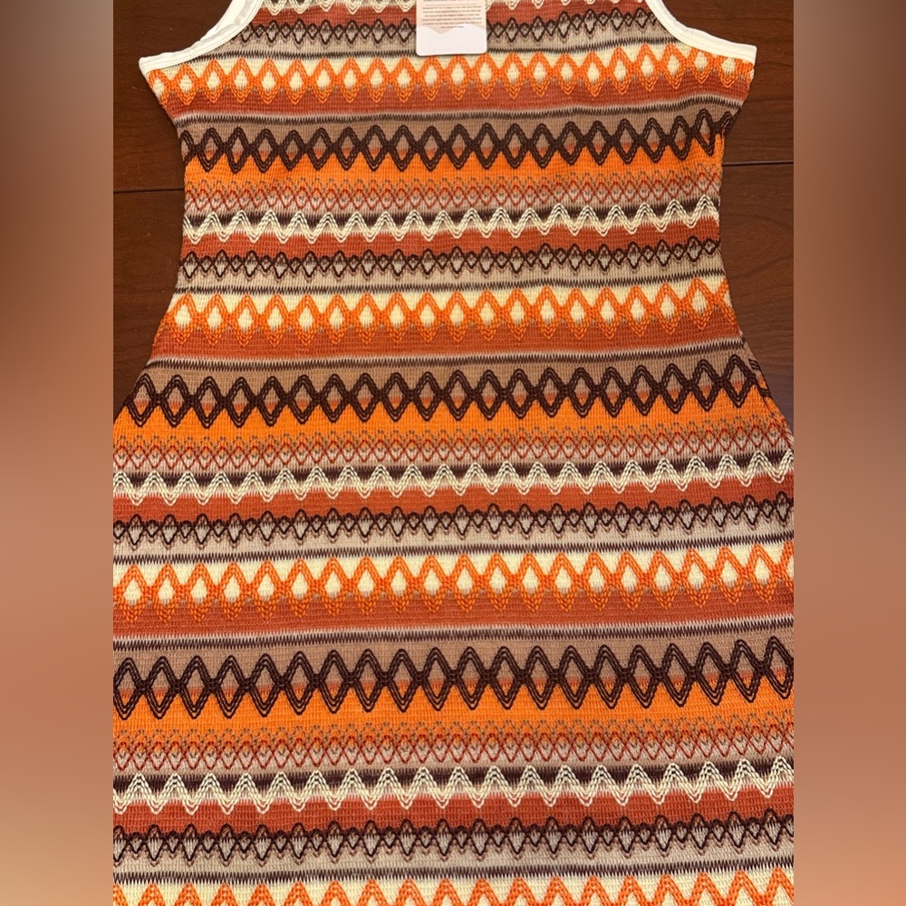 PRETTYGARDEN Summer Dress Square Neck Tank Striped Boho Sundress Criuse Outfit - Picture 10 of 15